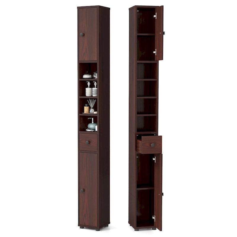 Mobile bagno alto e stretto con cassetto