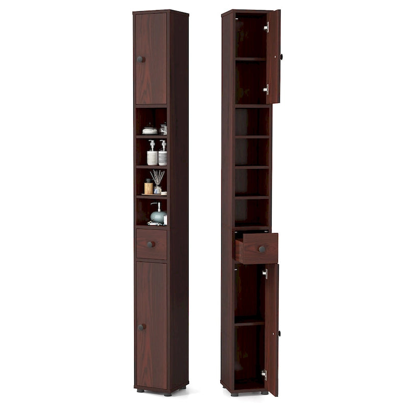 Mobile bagno alto e stretto con cassetto