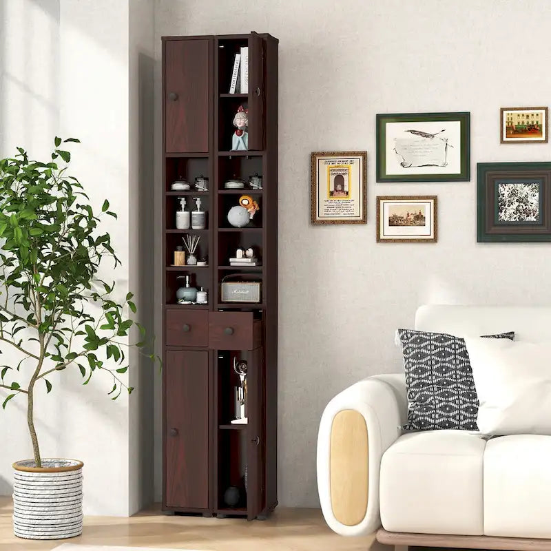Mobile bagno alto e stretto con cassetto