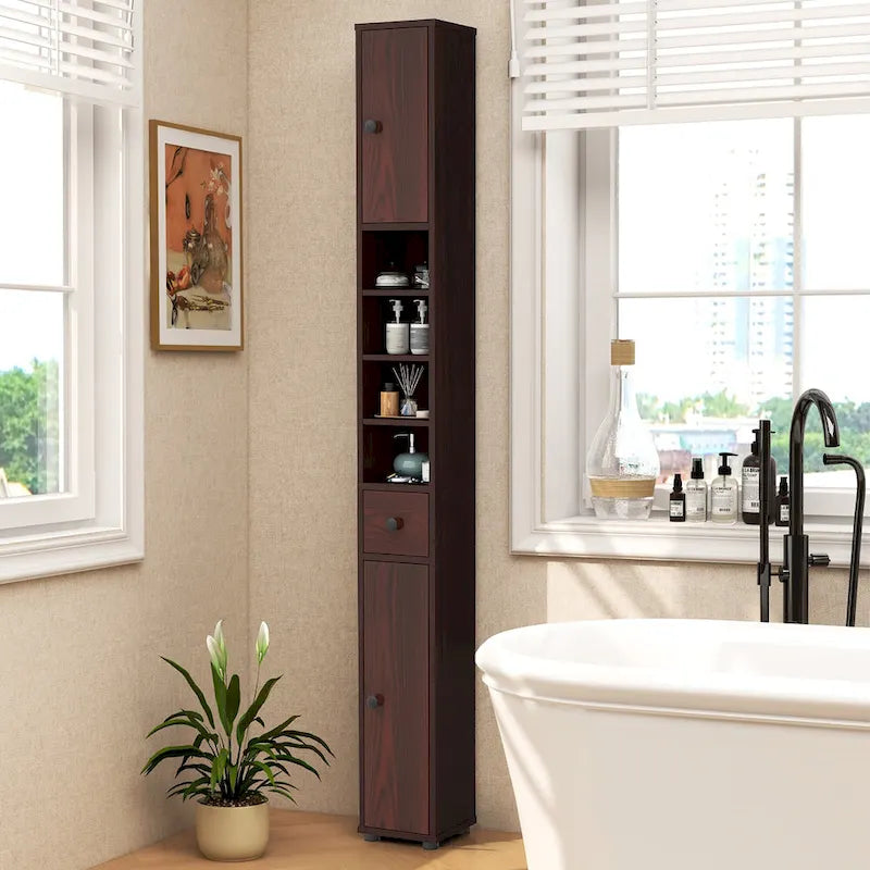 Mobile bagno alto e stretto con cassetto