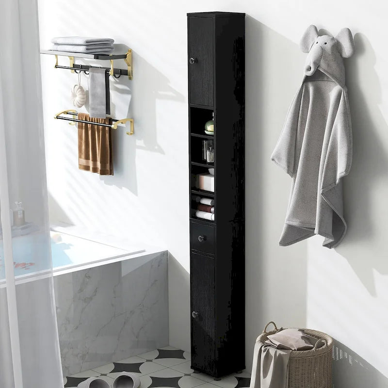 Mobile bagno alto e stretto con cassetto