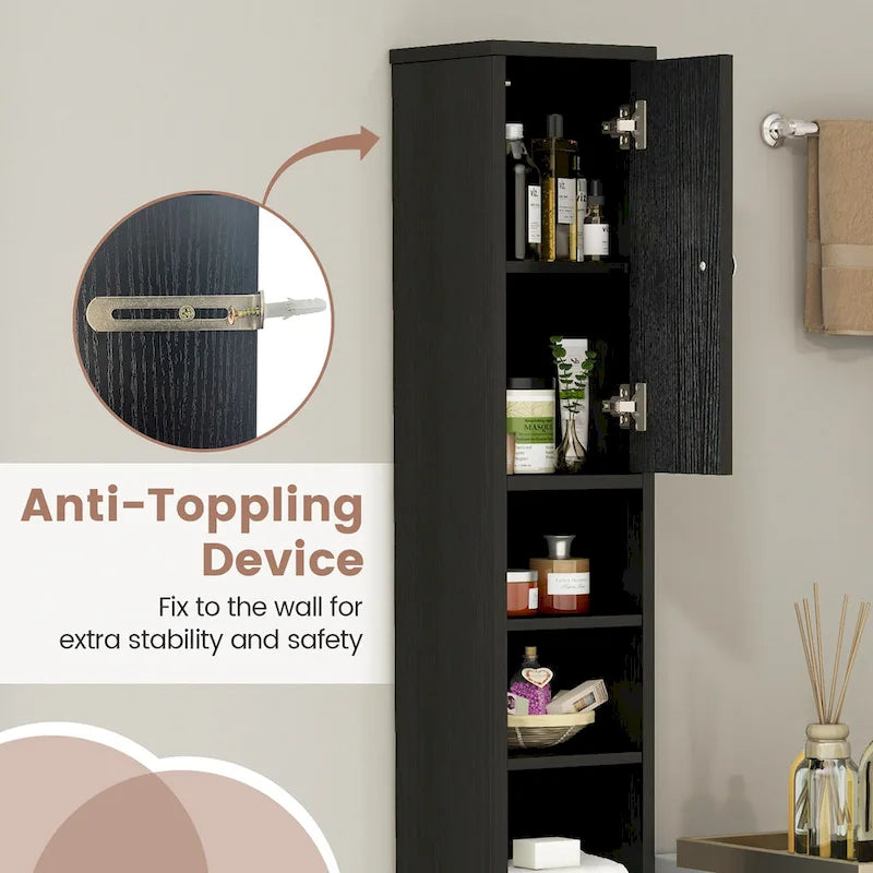 Mobile bagno alto e stretto con cassetto