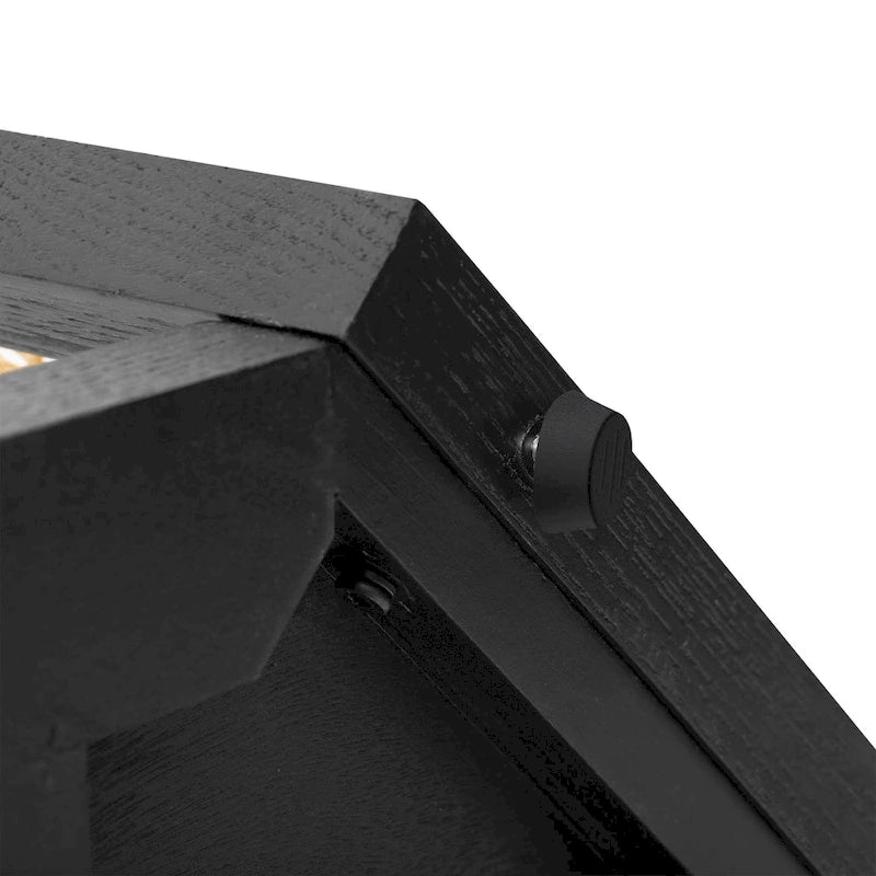 Consolle a forma di freccia Tavolino d'ingresso con ripiano aperto, Tavolino in rattan Tavolino d'accento per soggiorno corridoio