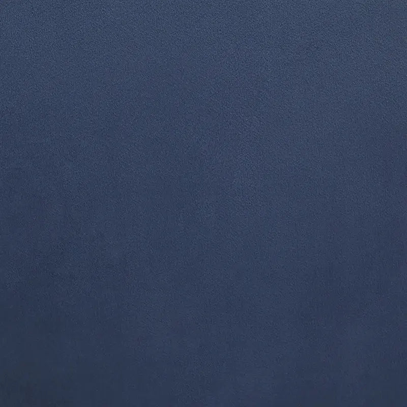 Poltrona imbottita blu capitonné in stile Mid-Century