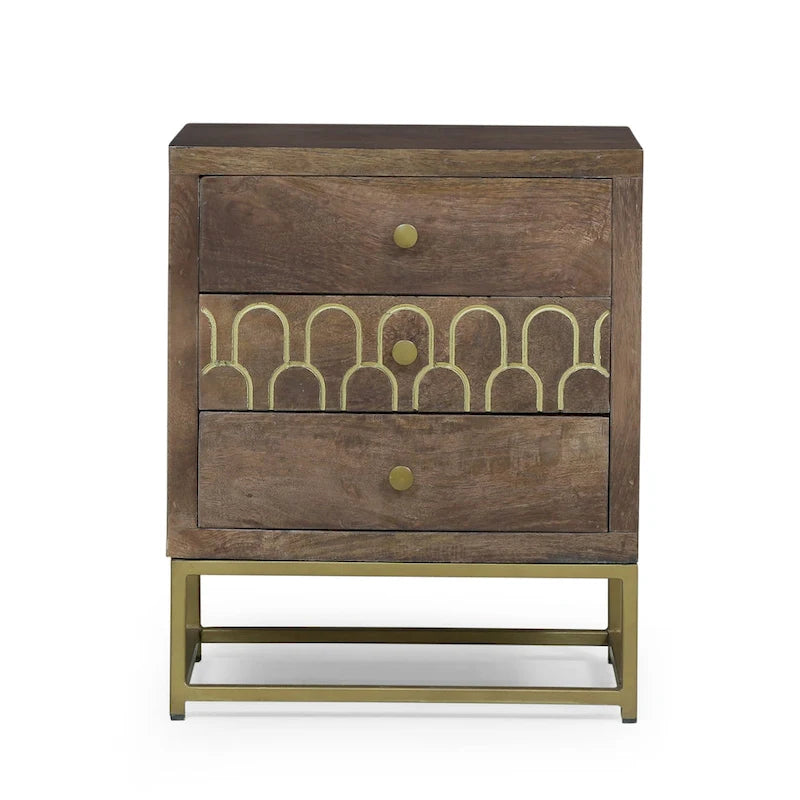 Comodino Moderno in Legno