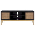 Mobile TV in Rattan a 1 Ripiano - 54L x 15P x 22A