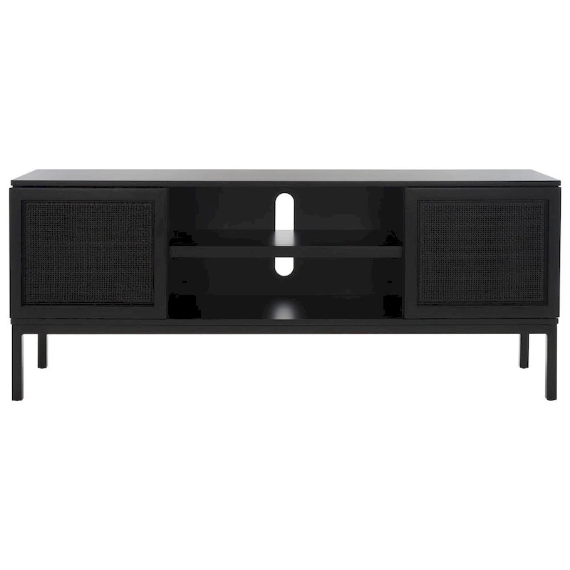 Mobile TV in Rattan a 1 Ripiano - 54L x 15P x 22A