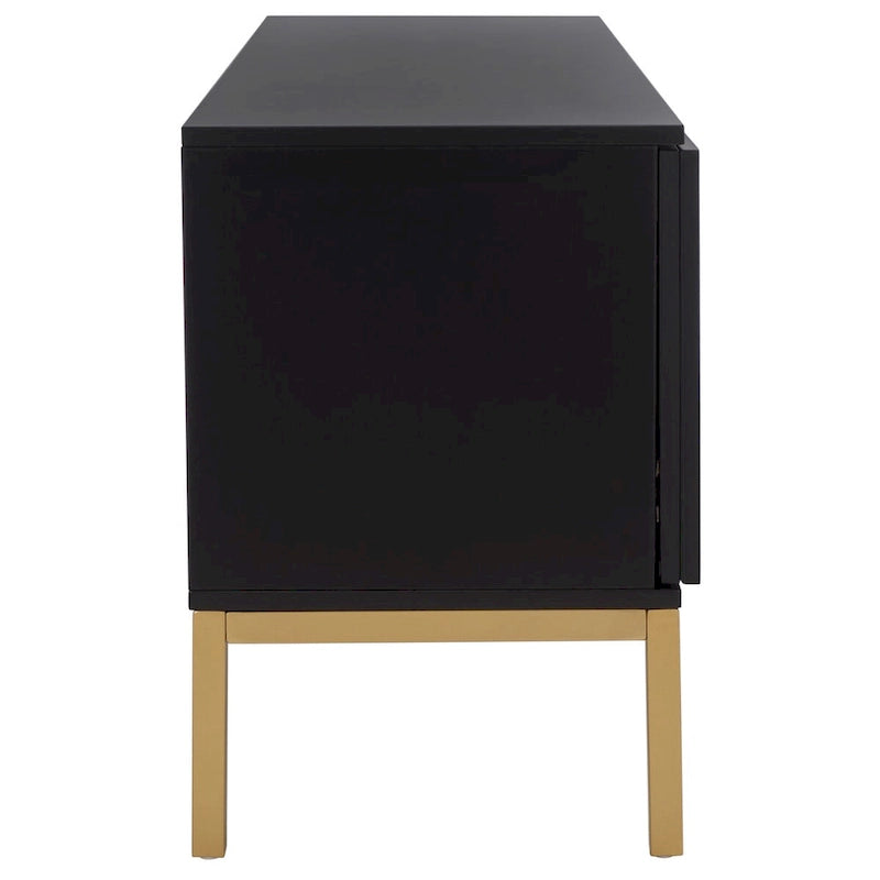 Mobile TV in Rattan a 1 Ripiano - 54L x 15P x 22A