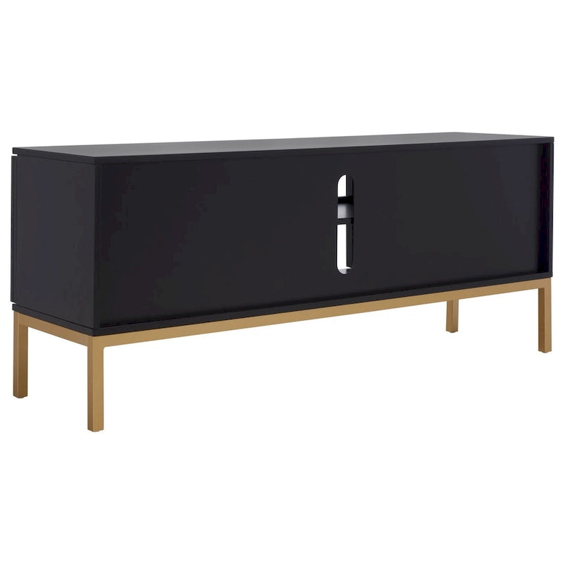 Mobile TV in Rattan a 1 Ripiano - 54L x 15P x 22A