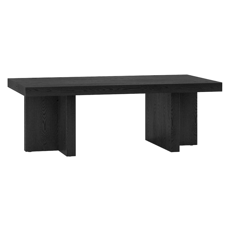 Tavolino rettangolare largo 112 cm