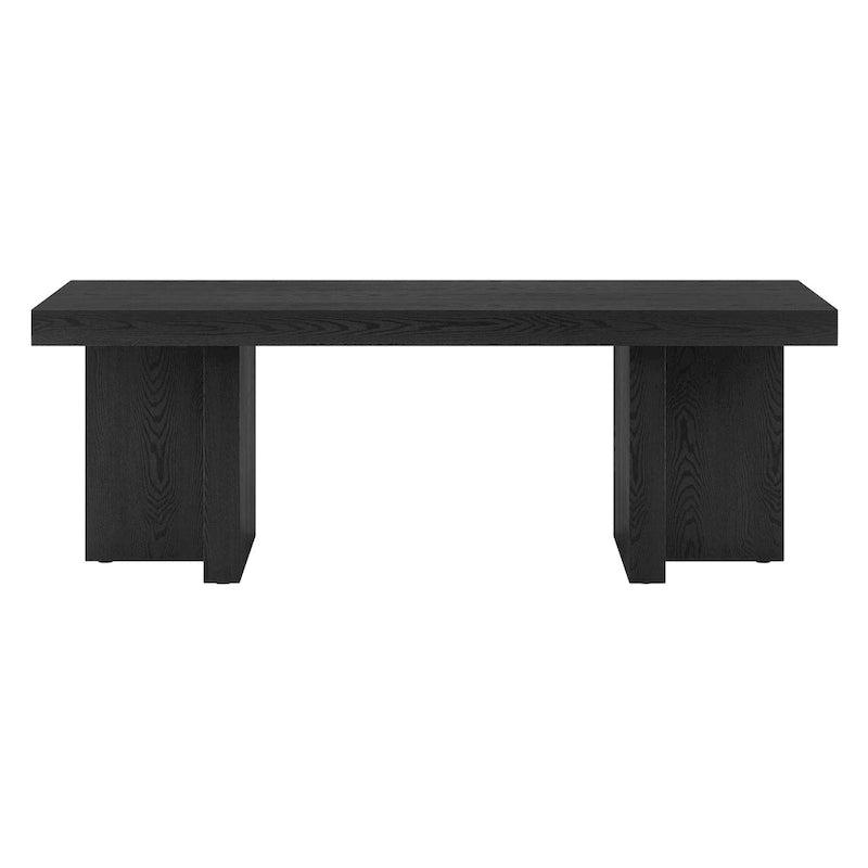 Tavolino rettangolare largo 112 cm