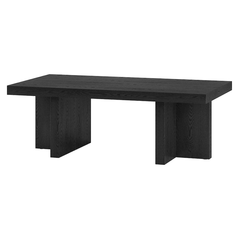 Tavolino rettangolare largo 112 cm