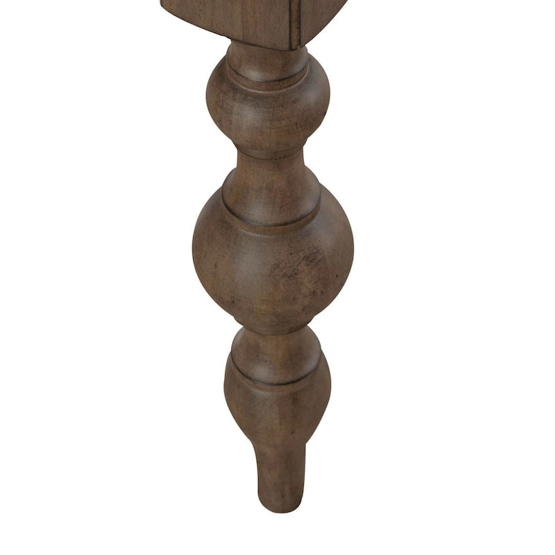 Tavolo da pranzo rettangolare con gambe color tortora polveroso